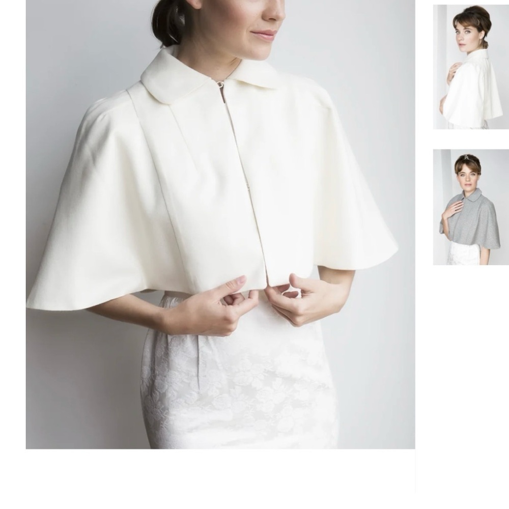 Moon Collection Elegant Cream Cape